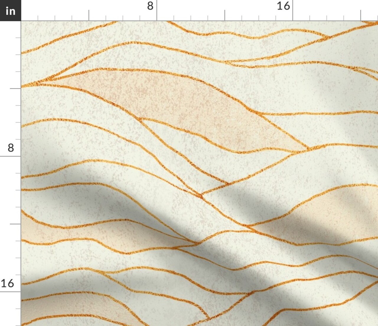 Soft Sand Dune Coastal Nautical Neutral Calm Serene Minimal Simple Beach Ocean Seaside Custom Printed Fabric by Spoonflower Various Fabrics by the Yard or Fat Quarter